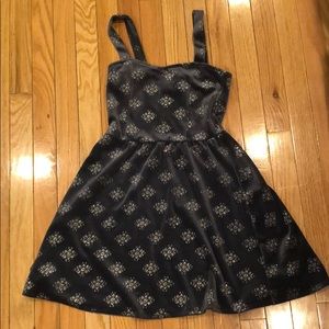 Abercrombie & Fitch Girls Navy Blue Dress with Glittery pattern